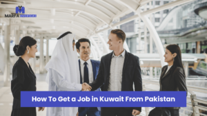 how to get a job in Kuwait from Pakistan